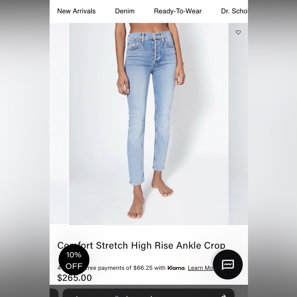 GUC Re/Done jeans